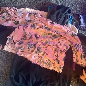 A.N.A pink blouse, size L